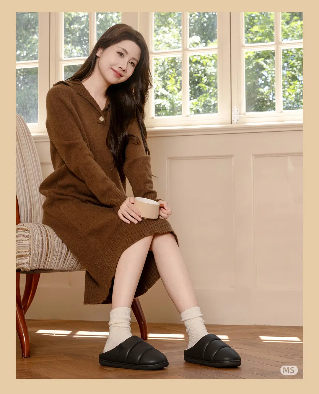Cotton Slippers for Women in Winter Waterproof Pu Leather New Anti-Slip Warm Couple Home Leisure Indoor Leather Slippers for Men — feature 8
