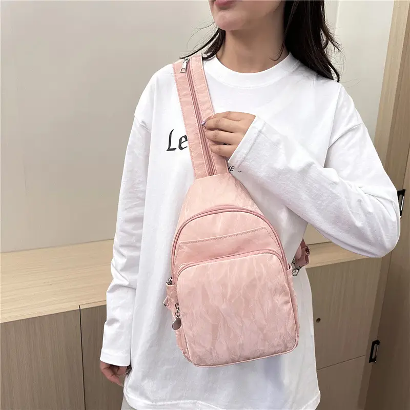 Women's Korean Style Casual Multi-Layer Backpack - Image 8