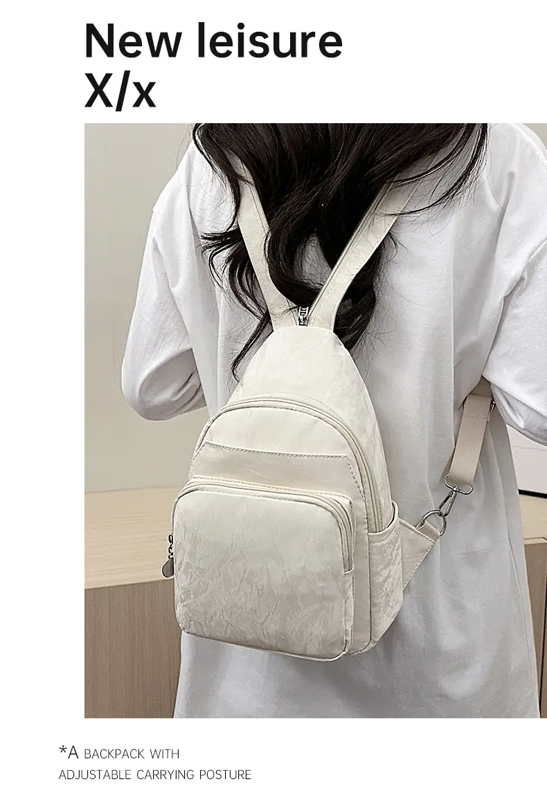 Women's Korean Style Casual Multi-Layer Backpack — feature 29