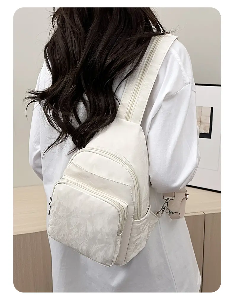 Women's Korean Style Casual Multi-Layer Backpack — feature 31