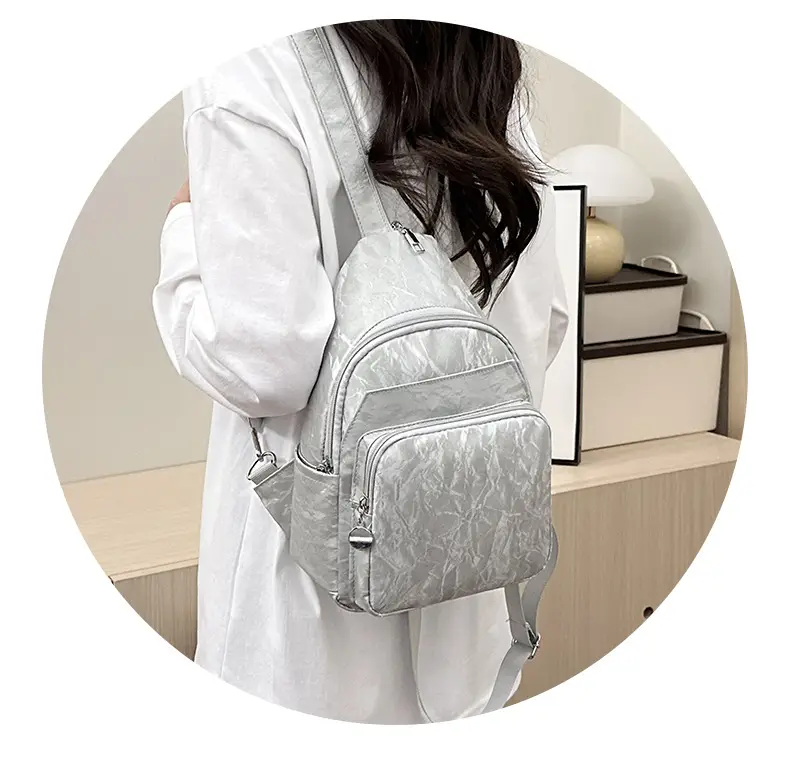 Women's Korean Style Casual Multi-Layer Backpack — feature 35