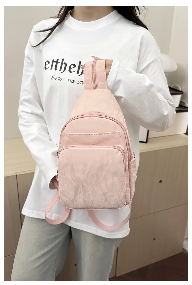Women's Korean Style Casual Multi-Layer Backpack — feature 38