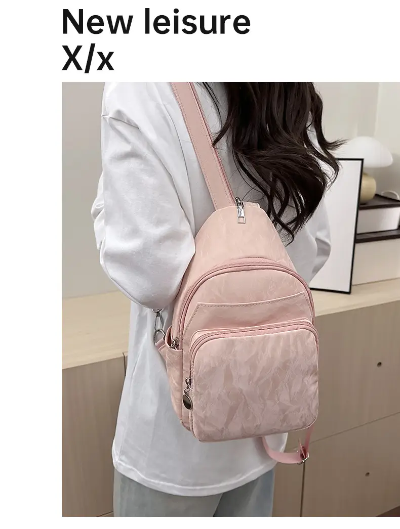 Women's Korean Style Casual Multi-Layer Backpack — feature 39