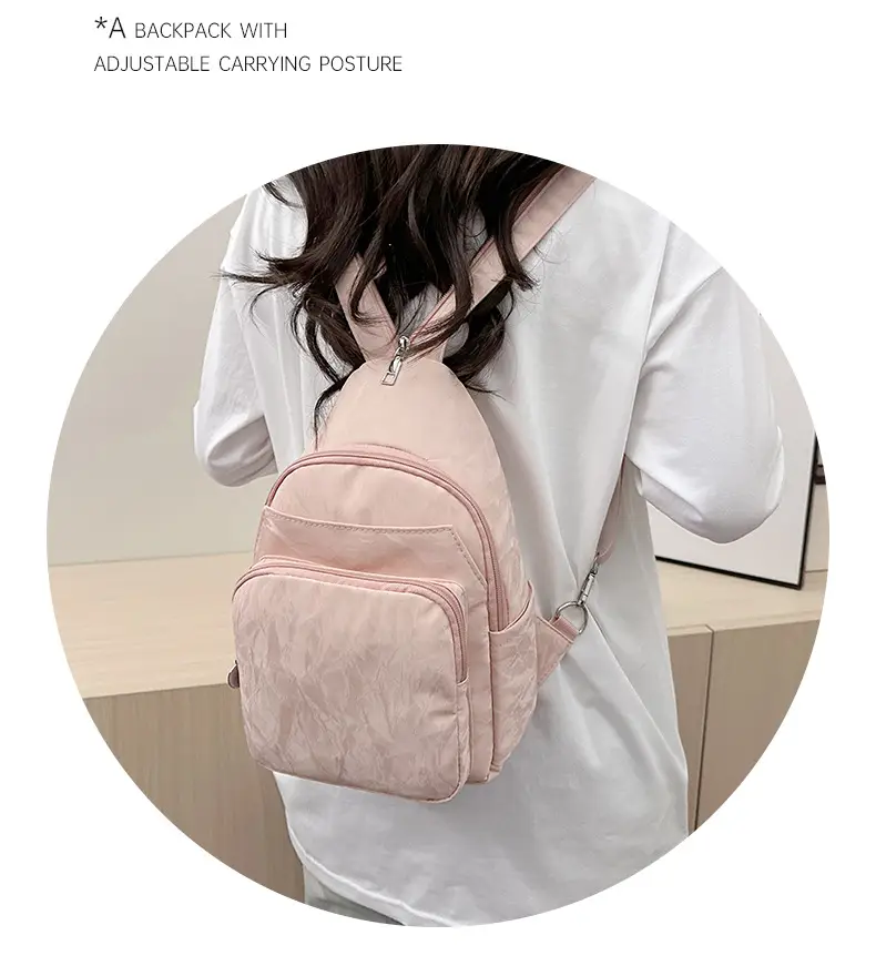Women's Korean Style Casual Multi-Layer Backpack — feature 40