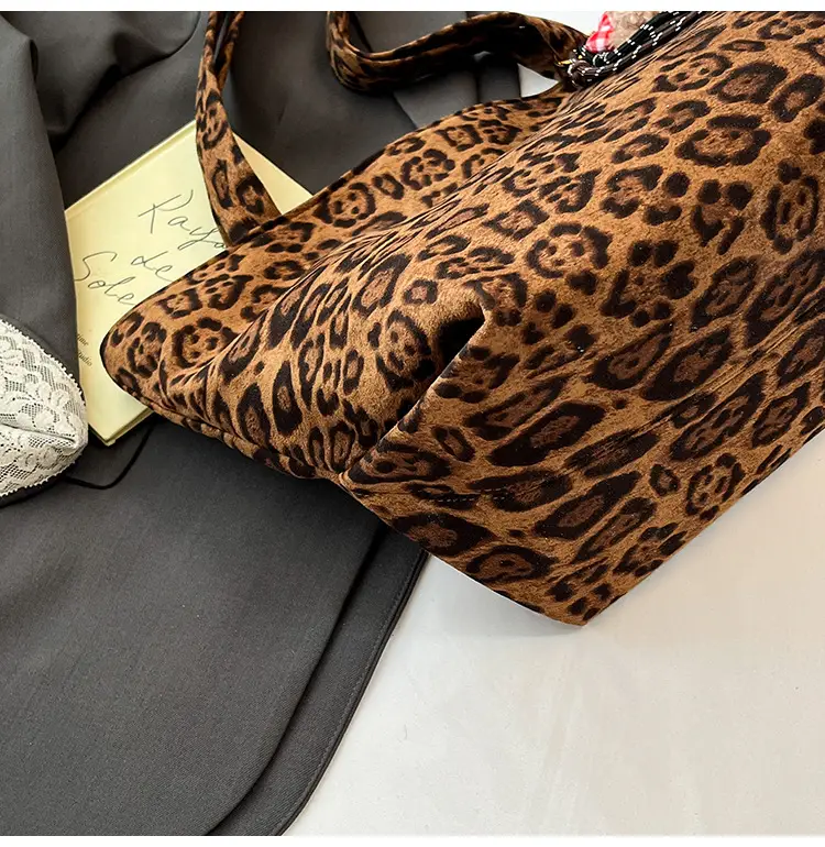 2025 Leopard Print Large Tote Bag for Women — feature 22