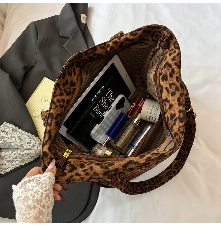 2025 Leopard Print Large Tote Bag for Women — feature 25