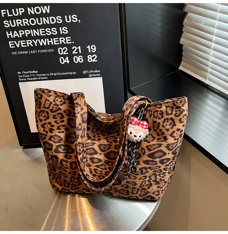 2025 Leopard Print Large Tote Bag for Women — feature 6