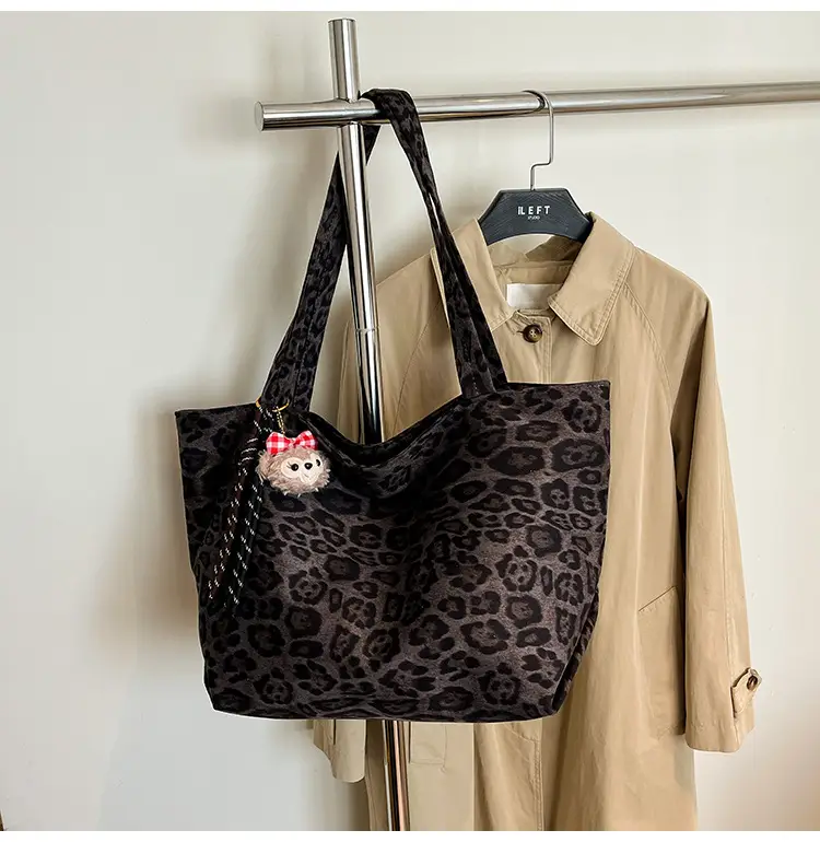 2025 Leopard Print Large Tote Bag for Women — feature 7