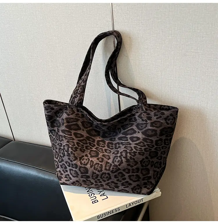 2025 Leopard Print Large Tote Bag for Women — feature 8