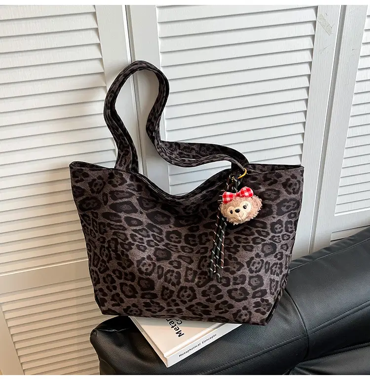 2025 Leopard Print Large Tote Bag for Women — feature 9