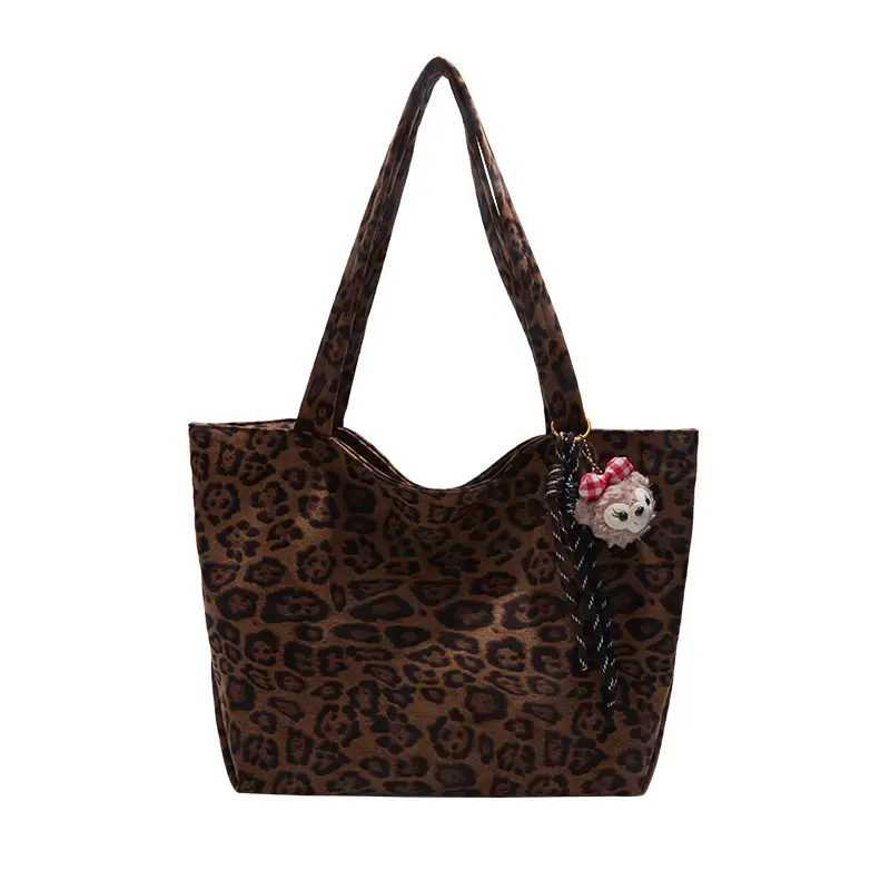 2025 Leopard Print Large Tote Bag for Women