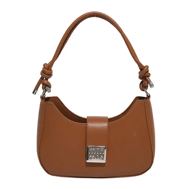 Black French Fashion Small Square Shoulder Bag 2025