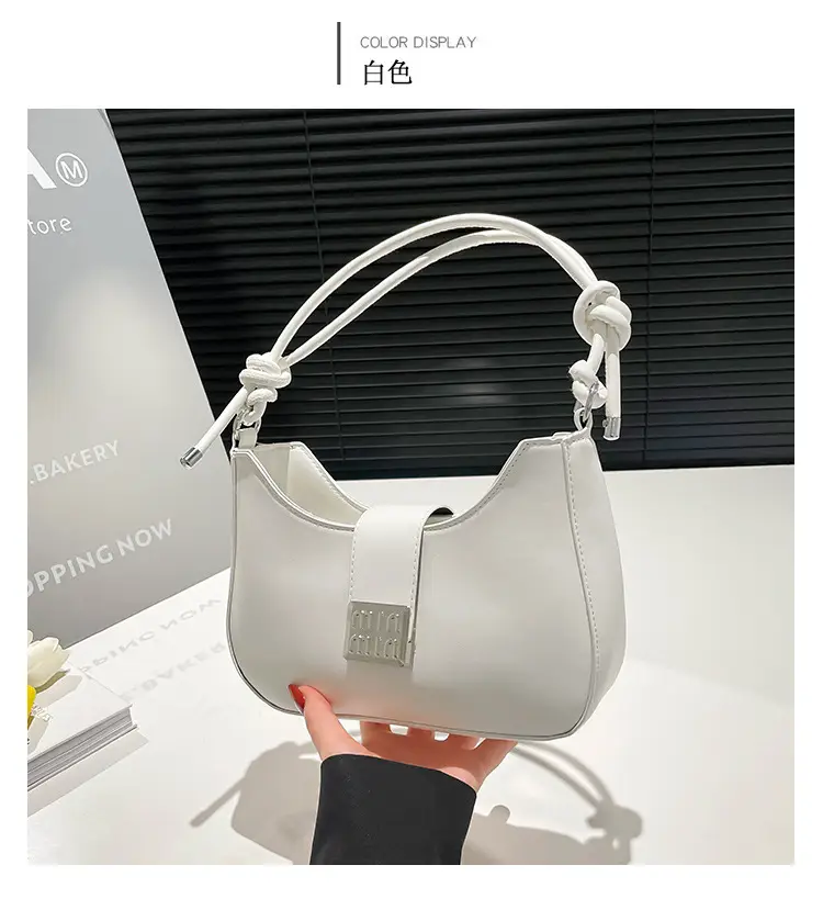 Black French Fashion Small Square Shoulder Bag 2025 — feature 11