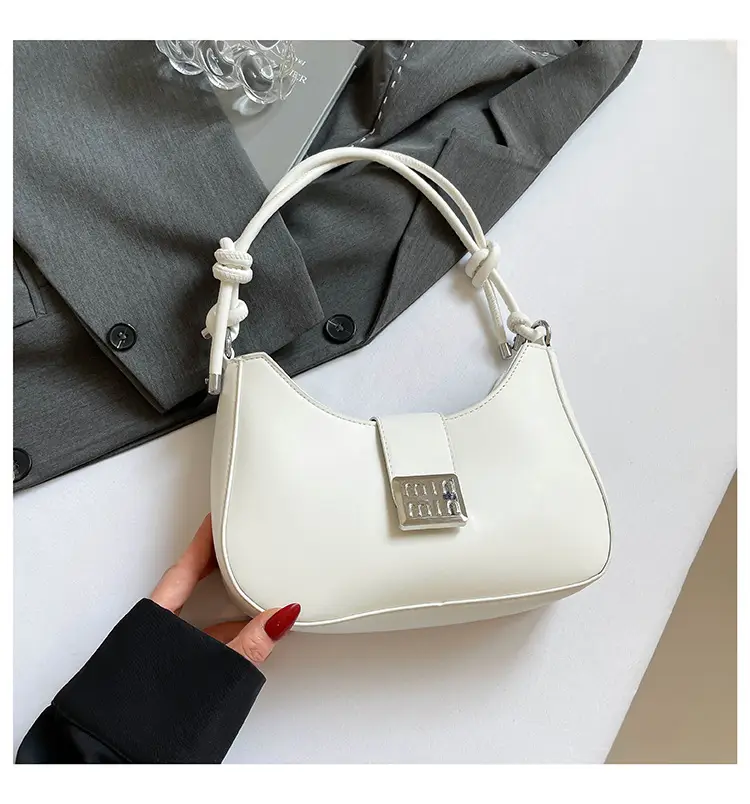 Black French Fashion Small Square Shoulder Bag 2025 — feature 19