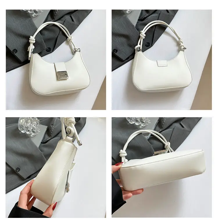 Black French Fashion Small Square Shoulder Bag 2025 — feature 9