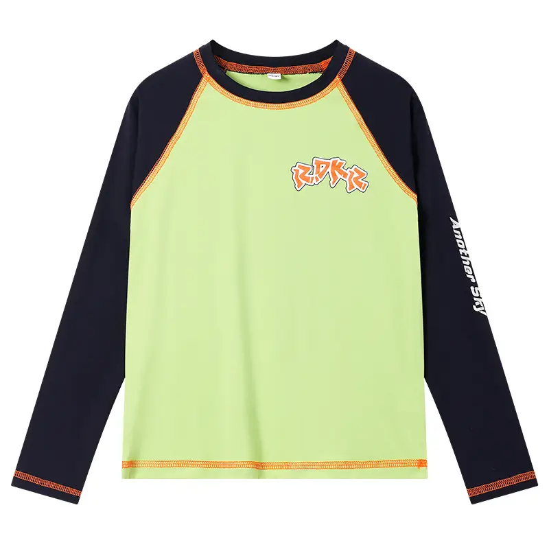 Boys Running T-Shirt Green 2025 Lightweight