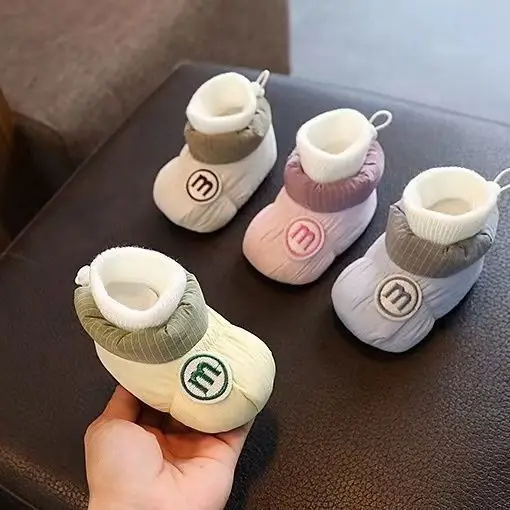 Baby Winter Soft Shoes for Men Women Warm Anti Fall