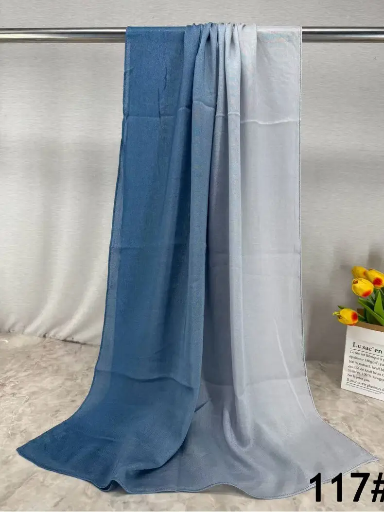 Single-Sided Printed Permeable Shawl for Women — feature 5