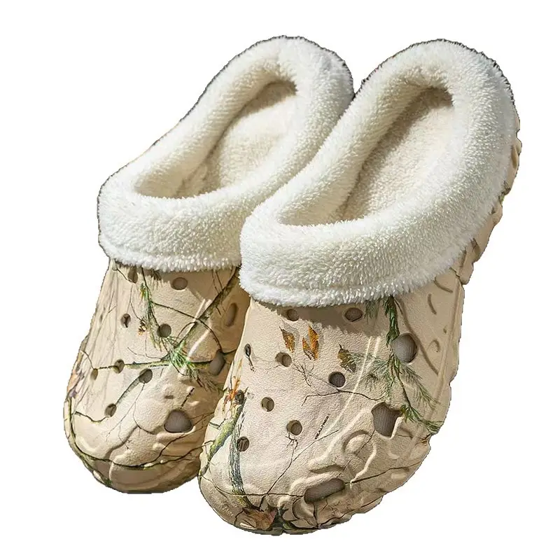 New Factory Winter Men's Cotton Slippers Non-Slip Thick