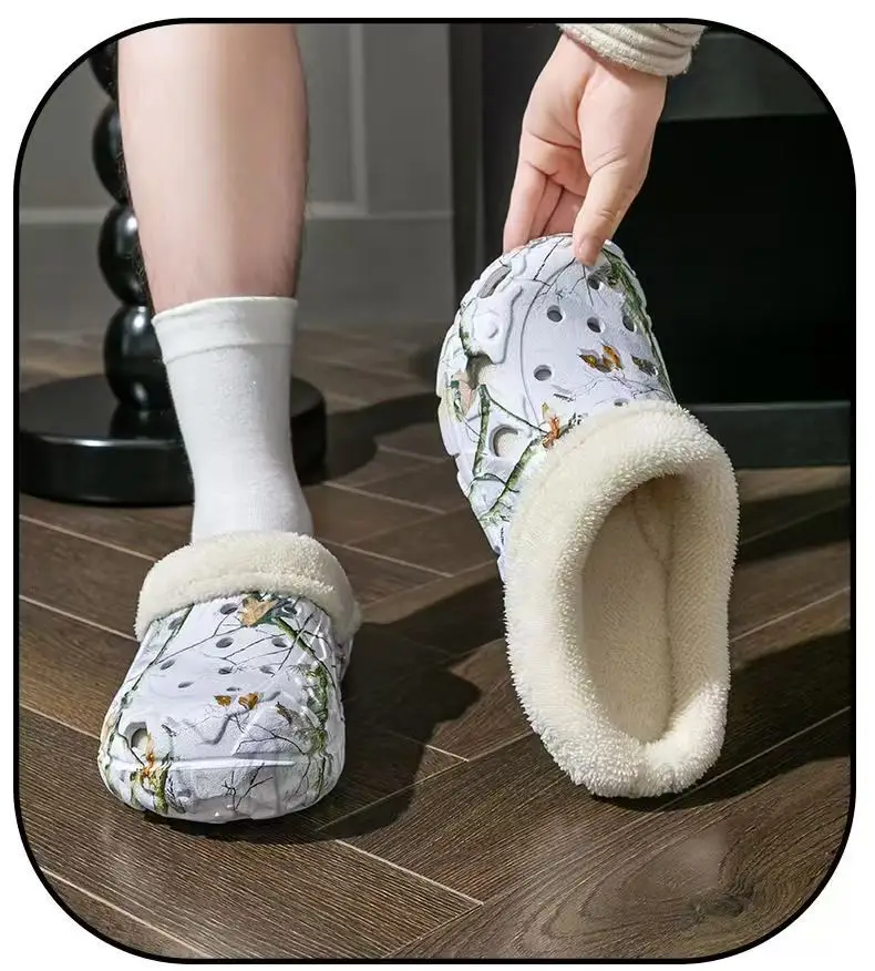 New Factory Winter Men's Cotton Slippers Non-Slip Thick — feature 13