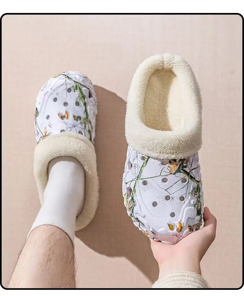 New Factory Winter Men's Cotton Slippers Non-Slip Thick — feature 14