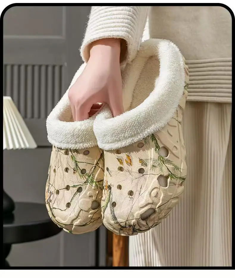 New Factory Winter Men's Cotton Slippers Non-Slip Thick — feature 17