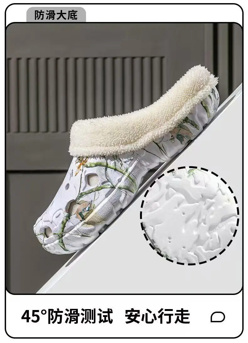 New Factory Winter Men's Cotton Slippers Non-Slip Thick — feature 7