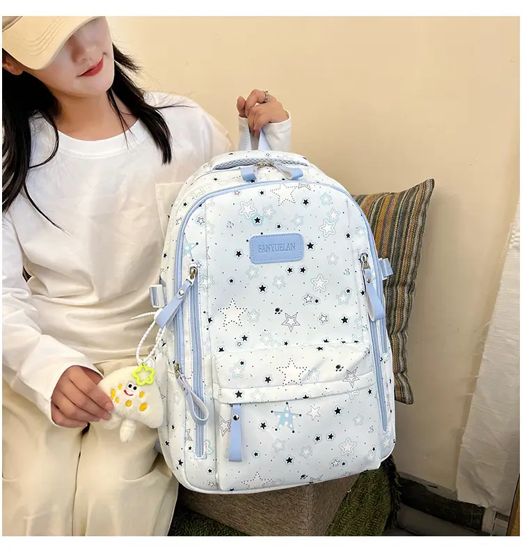 Nanfeng Starry Blue Women's Backpack Large Capacity — feature 12