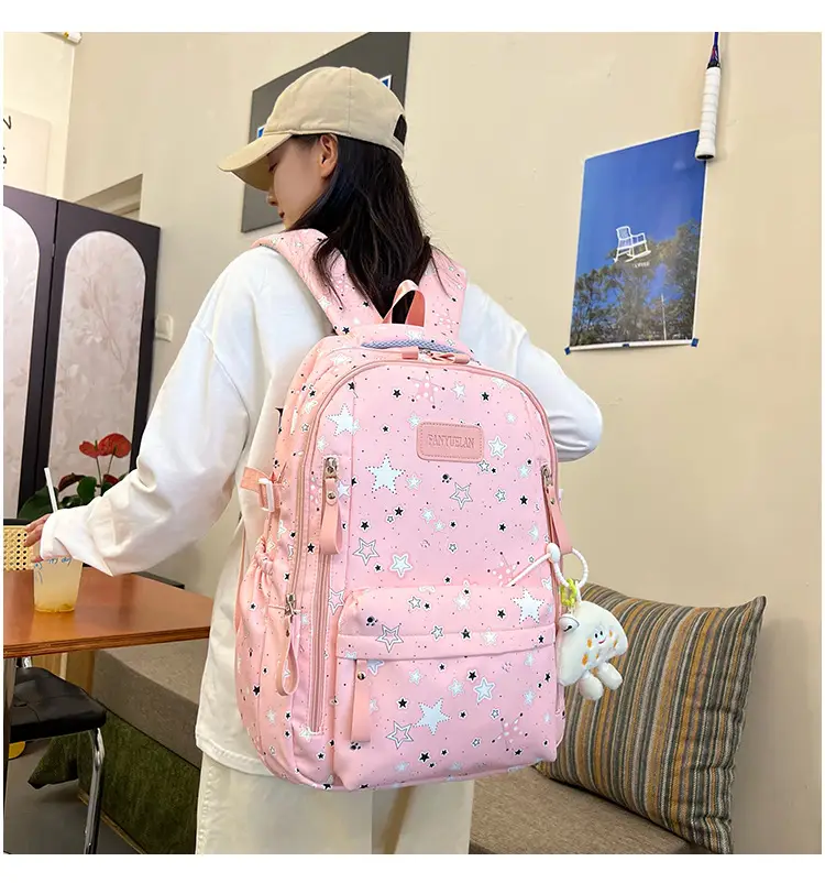 Nanfeng Starry Blue Women's Backpack Large Capacity — feature 13