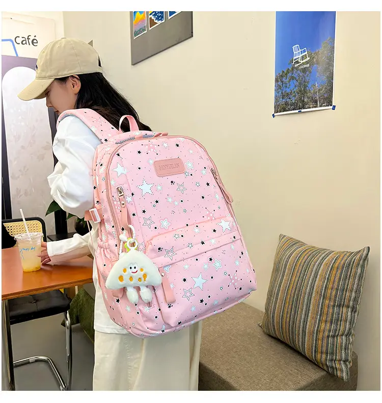 Nanfeng Starry Blue Women's Backpack Large Capacity — feature 15