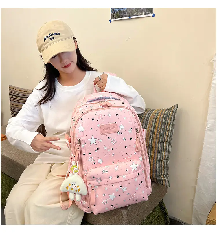 Nanfeng Starry Blue Women's Backpack Large Capacity — feature 16