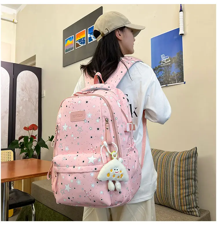Nanfeng Starry Blue Women's Backpack Large Capacity — feature 17