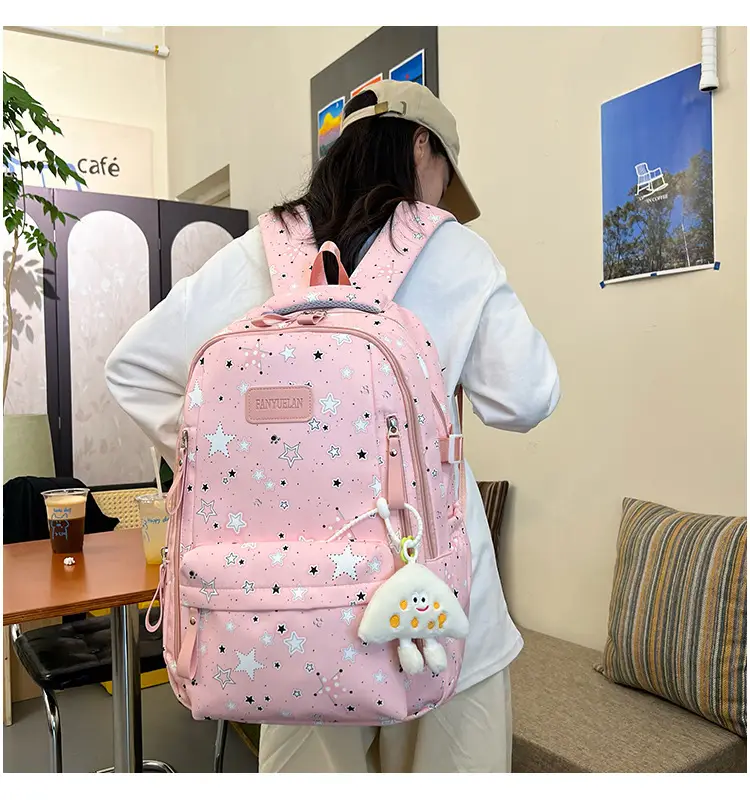 Nanfeng Starry Blue Women's Backpack Large Capacity — feature 18