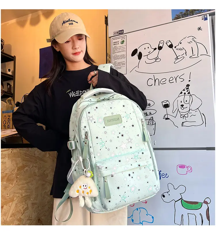 Nanfeng Starry Blue Women's Backpack Large Capacity — feature 22