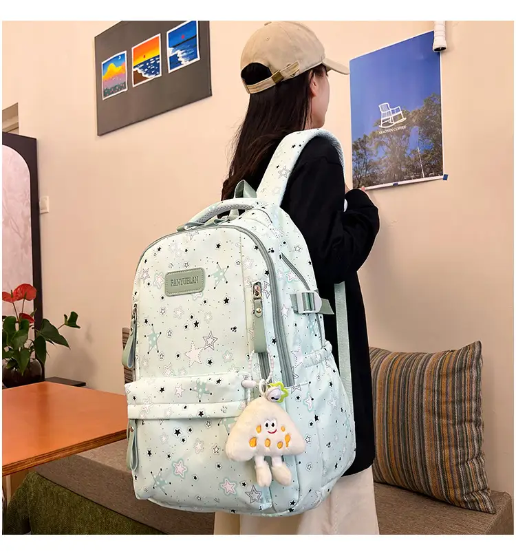 Nanfeng Starry Blue Women's Backpack Large Capacity — feature 23