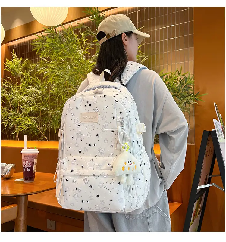 Nanfeng Starry Blue Women's Backpack Large Capacity — feature 27