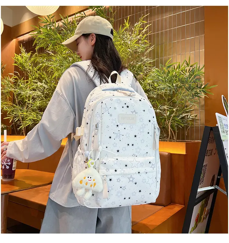 Nanfeng Starry Blue Women's Backpack Large Capacity — feature 28
