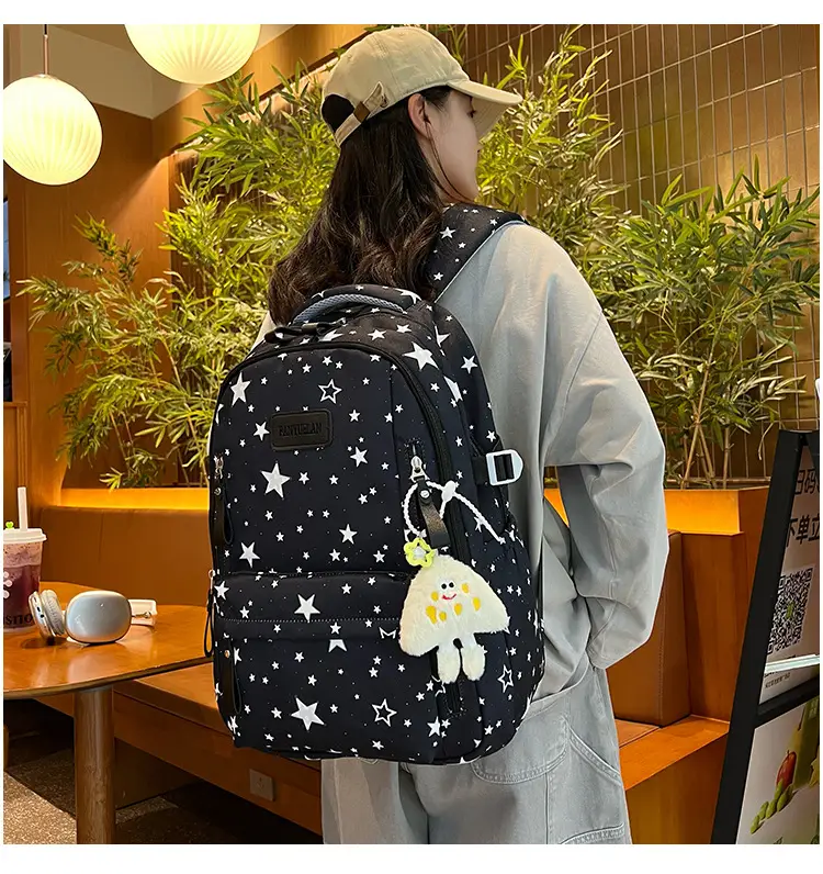 Nanfeng Starry Blue Women's Backpack Large Capacity — feature 29