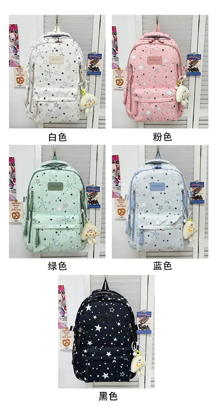 Nanfeng Starry Blue Women's Backpack Large Capacity — feature 6