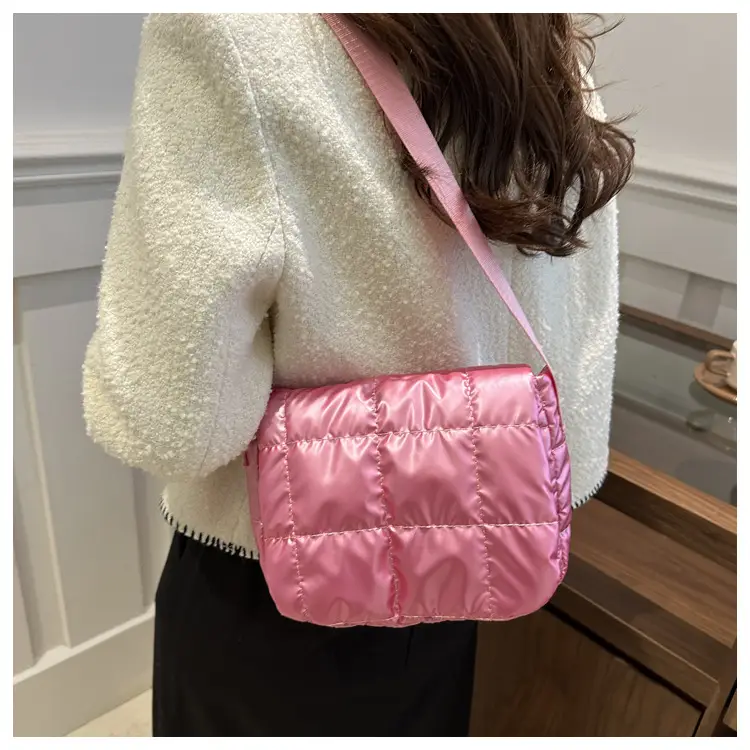 Pink Quilted Shoulder Bag for Women 2026 — feature 10