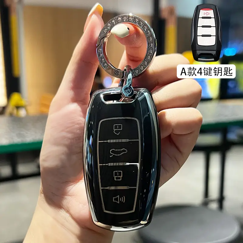 Haval Key Cover Black Red Rabbit M6 Beast H2S Big Dog H5 Xiaolong First Love F7X Shell H7 Buckle Bag for Women — feature 12