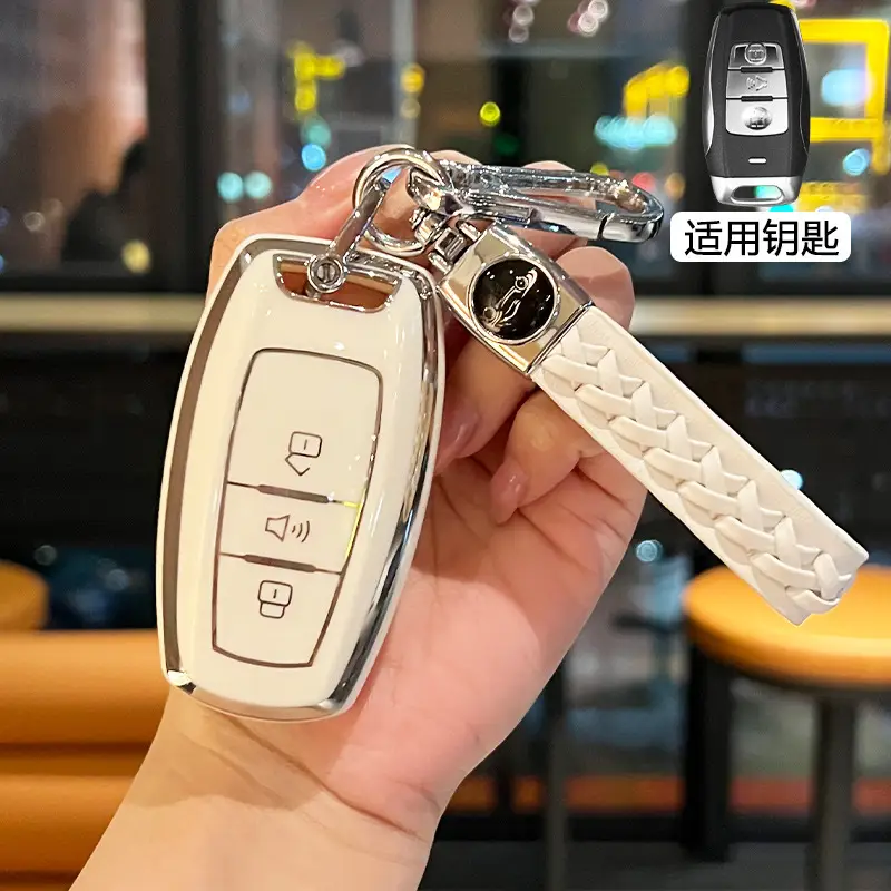 Haval Key Cover Black Red Rabbit M6 Beast H2S Big Dog H5 Xiaolong First Love F7X Shell H7 Buckle Bag for Women — feature 2