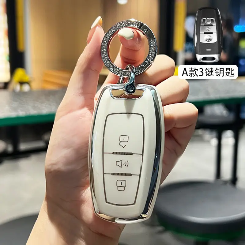 Haval Key Cover Black Red Rabbit M6 Beast H2S Big Dog H5 Xiaolong First Love F7X Shell H7 Buckle Bag for Women - Image 2