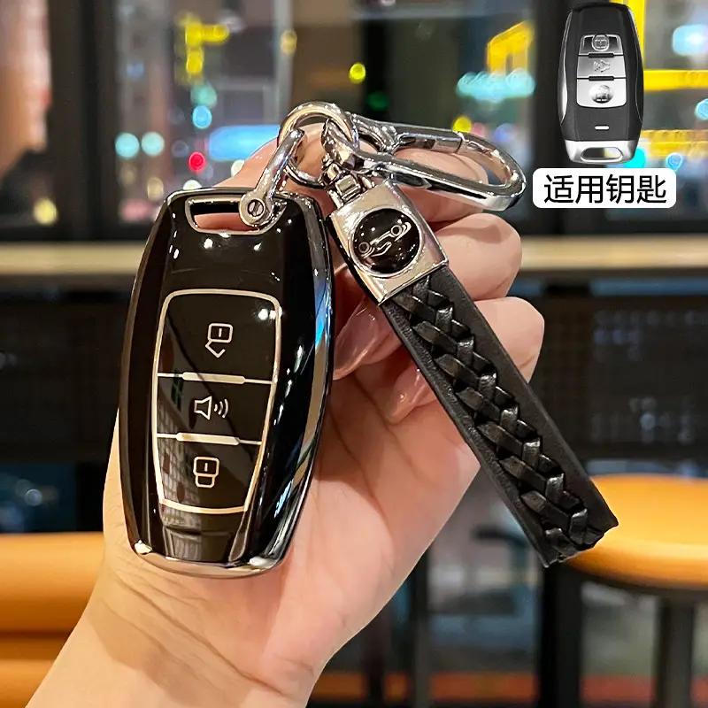 Haval Key Cover Black Red Rabbit M6 Beast H2S Big Dog H5 Xiaolong First Love F7X Shell H7 Buckle Bag for Women - Image 4
