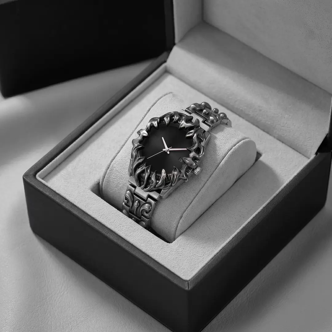 Millennial Original Y2K Alien Claw Alabaster European and American Style Niche Waterproof Quartz Watch with Luminous Feature