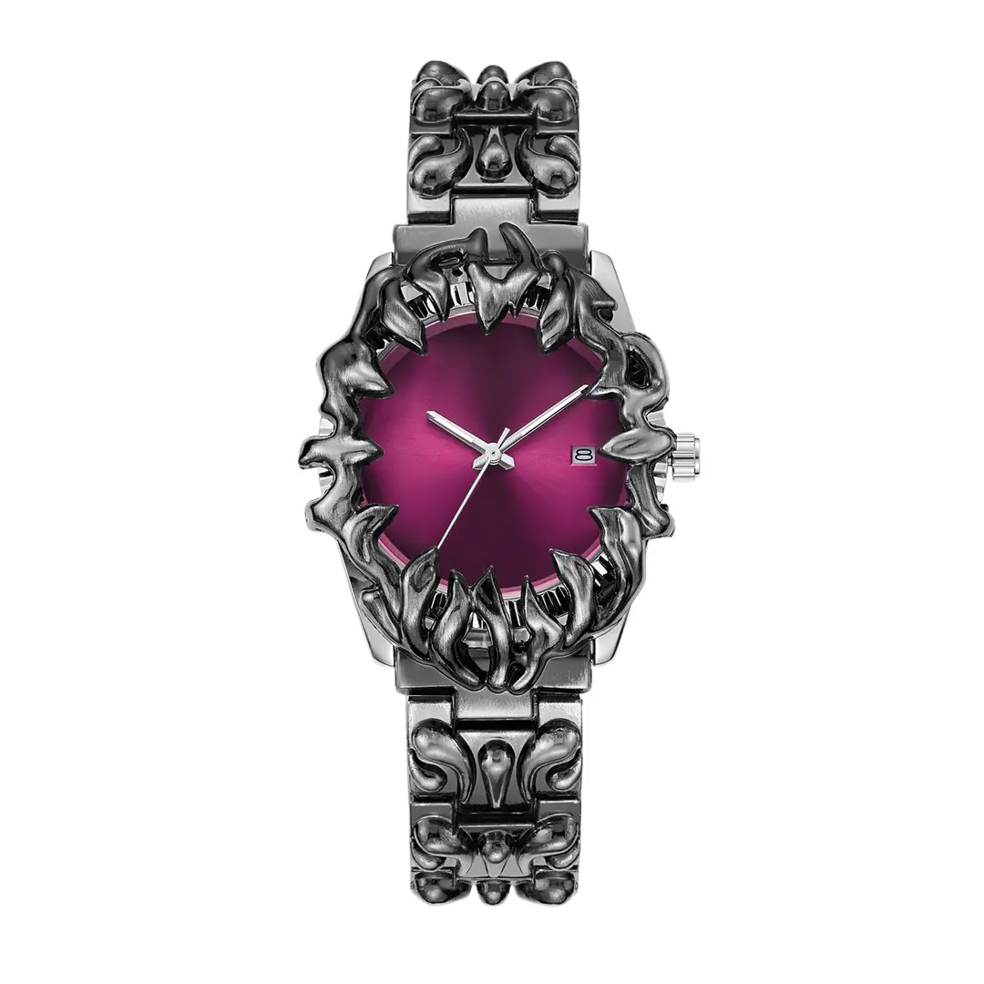 Millennial Original Y2K Alien Claw Alabaster European and American Style Niche Waterproof Quartz Watch with Luminous Feature