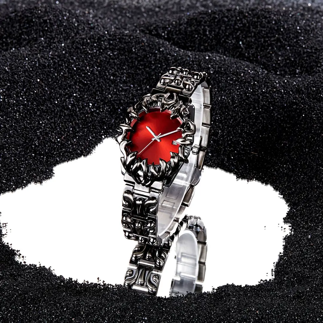 Millennial Original Y2K Alien Claw Alabaster European and American Style Niche Waterproof Quartz Watch with Luminous Feature — feature 4