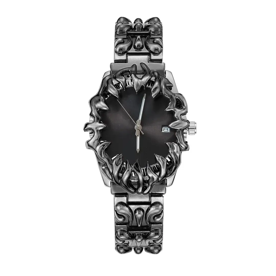 Millennial Original Y2K Alien Claw Alabaster European and American Style Niche Waterproof Quartz Watch with Luminous Feature