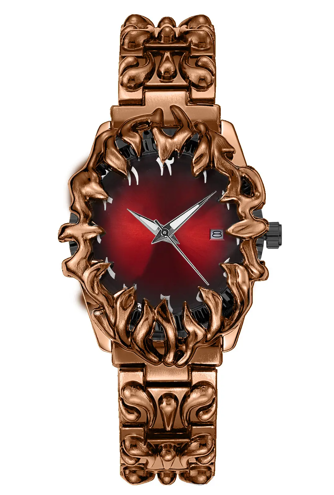 Millennial Original Y2K Alien Claw Alabaster European and American Style Niche Waterproof Quartz Watch with Luminous Feature