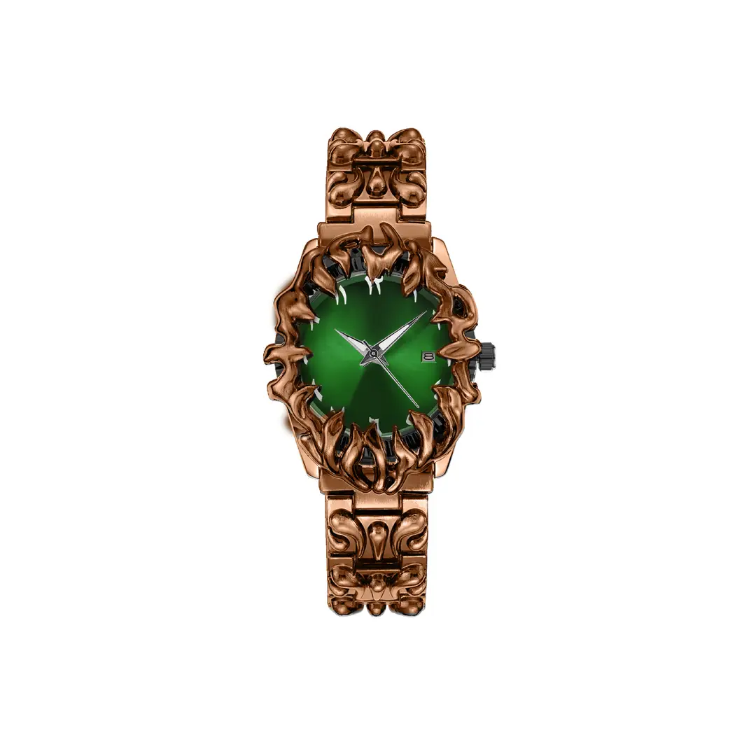 Millennial Original Y2K Alien Claw Alabaster European and American Style Niche Waterproof Quartz Watch with Luminous Feature